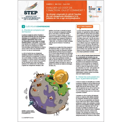 Illustration Évaluer le coût de l'inaction : oui et comment ? (face au changement climatique) (n°5)